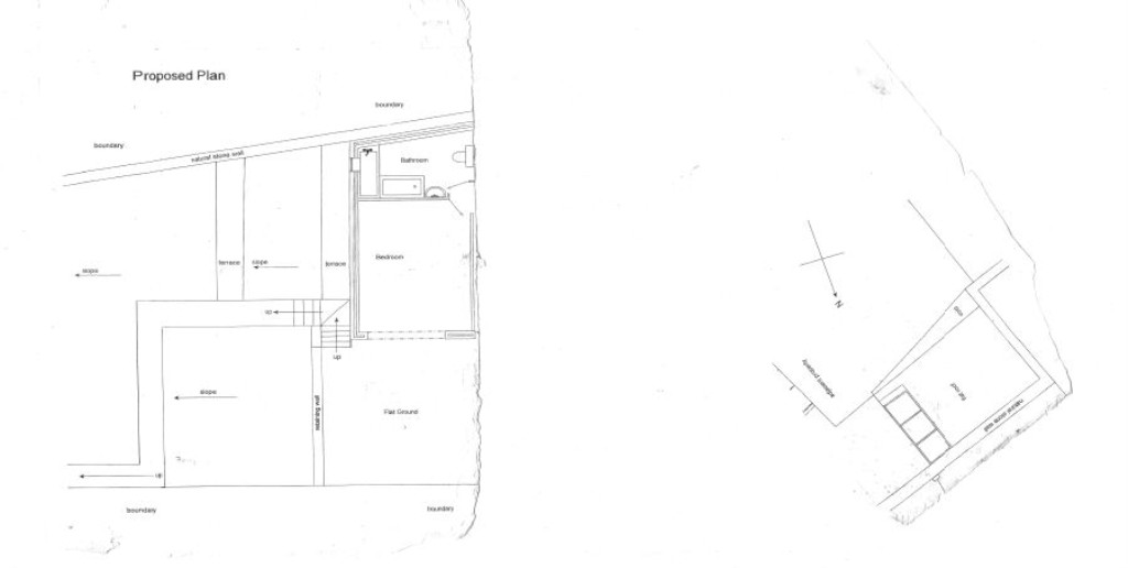 Lot: 179 - LEASEHOLD TOWN CENTRE COTTAGE FOR IMPROVEMENT WITH ADDITIONAL FREEHOLD LAND TO THE REAR - 